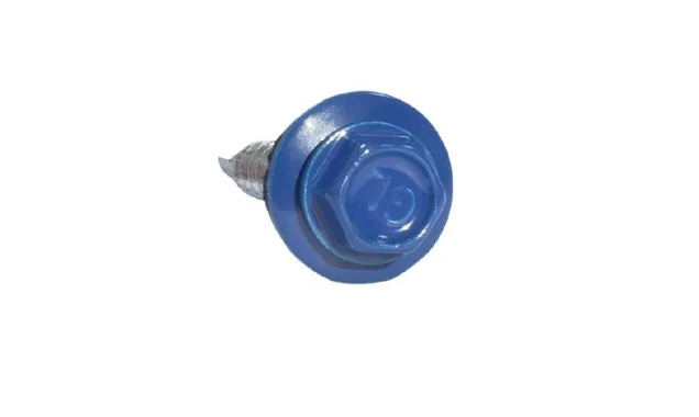 Саморез по металлу Daxmer 5,5х25 RAL 5005 (250) сверло №3