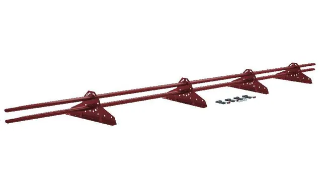 Снегозадержатель NEW трубчатый Grand Line RAL 3011 3м