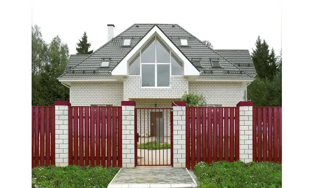 Штакетник Полукруглый Slim Grand Line 0,4 Полиэстер - double RAL7024 Мокрый Асфальт