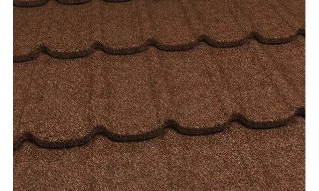 Композитная черепица Gerard Diamant, 1270x398мм, chestnut