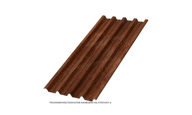 Профлист Металл Профиль Н60 0.5 ECOSTEEL® Мореный дуб A