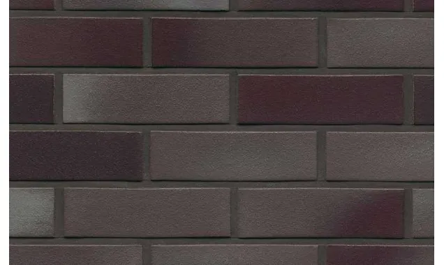 Клинкерная плитка ручной формовки Feldhaus Klinker NF 14 R384 ferrum liso 240х71х14 мм