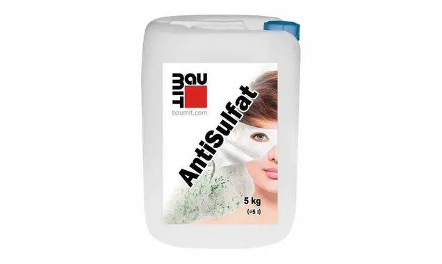 Водный раствор для химической очистки от агрессивных солей Baumit Sanova AntiSulfat 5 кг