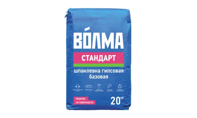 Шпаклевка гипсовая ВОЛМА-Стандарт 20 кг