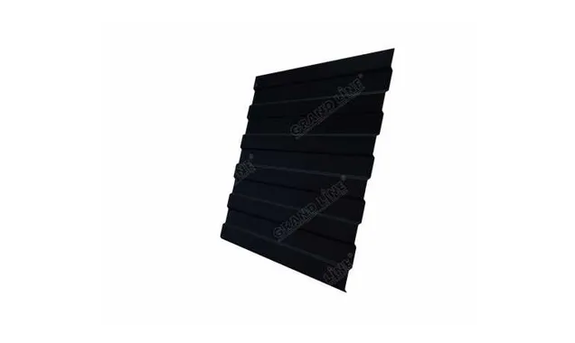 Профлист Grand Line C8A 0.45 Drap RAL 9005 Черный