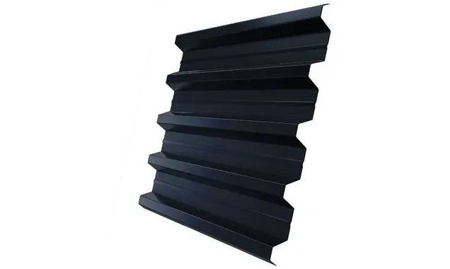 Профлист Grand Line H60R 0.5 Satin Matt RAL 7024 Мокрый асфальт