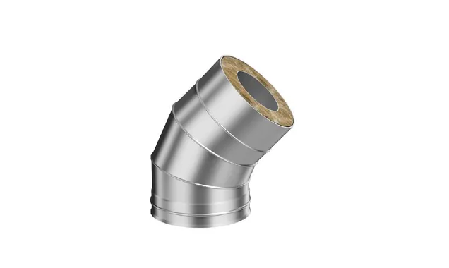 Колено сэндвича-И Металл и Ко 135х200х115 AISI 430 0,5+AISI 430 0,8 (конденсат)