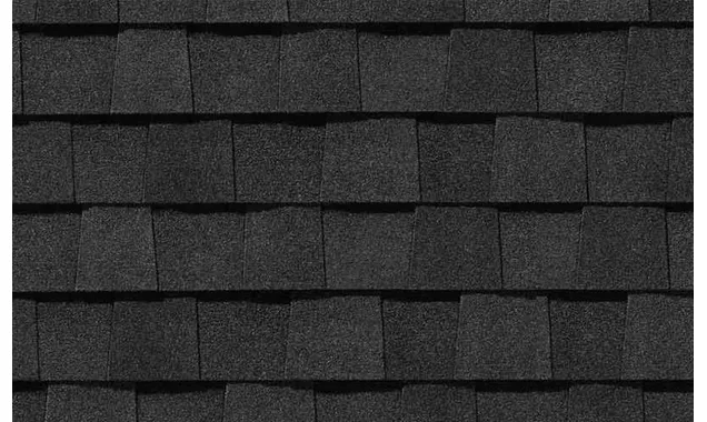 Гибкая черепица CertainTeed Landmark Moire Black