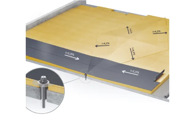 Клиновидная теплоизоляция ISOROC КЛИН