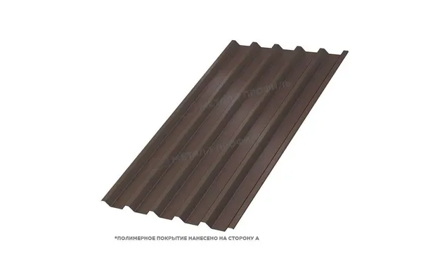 Профлист Металл Профиль C44 0.5 VikingMP® E RAL 8017 Коричневый шоколад B