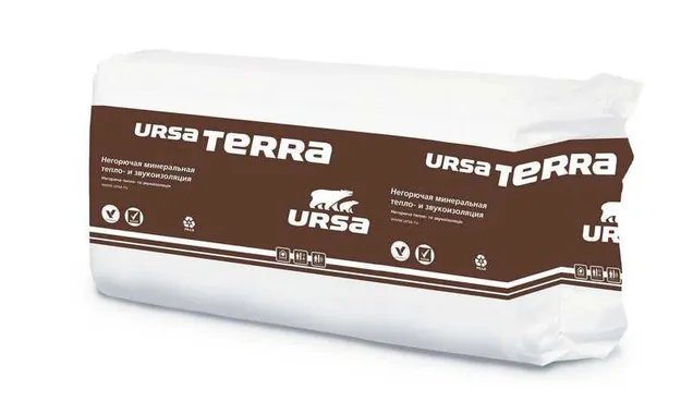 Утеплитель Ursa Terra 37 PN 100х610х1250