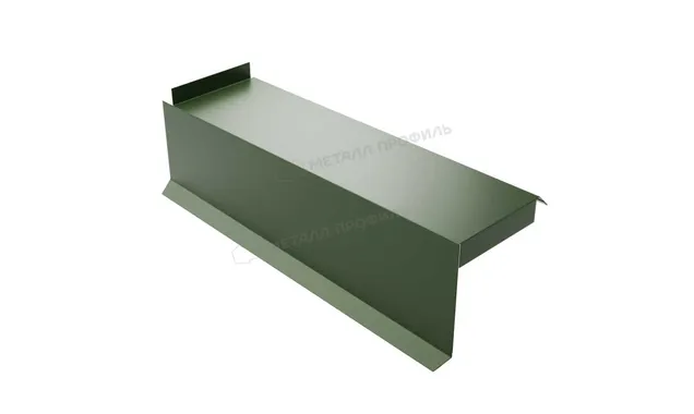 Планка сегментная торцевая левая 350 мм (PURETAN-20-RR11-0.5)