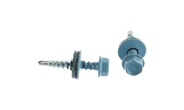 Саморез кровельный Daxmer 4,8х29 RAL 5024 (250) сверло №1