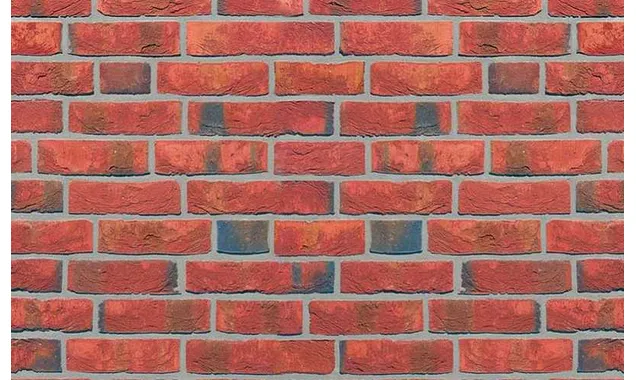 Плитка Roben Wasserstrich Hellrot-bunt, 240х71х14 мм