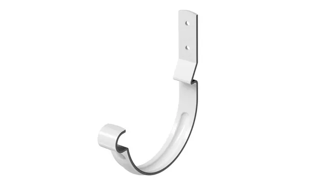 Карнизный крюк короткий (гнутый) STAL PREMIUM, пломбир