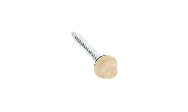 Саморез кровельный Daxmer 4,8х50 RAL 1015 (150) сверло №1
