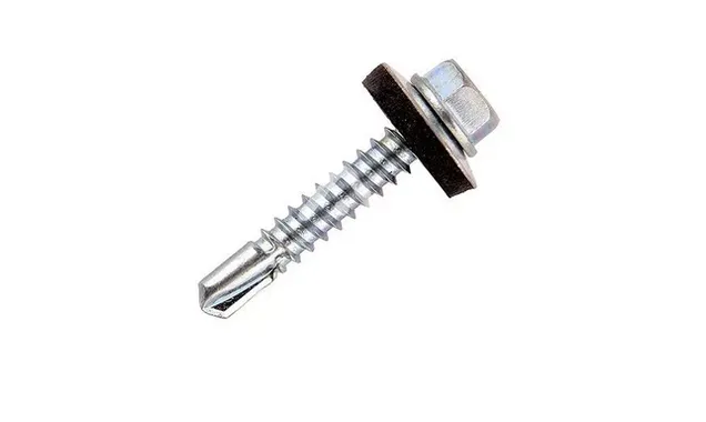 Саморез кровельный Daxmer 4,8х35 Цинк (250) сверло №1