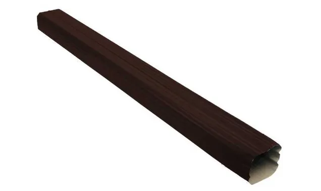 Труба прямоугольная Vortex 2,5м RAL 8017