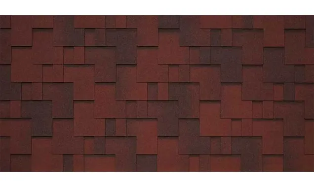 Гибкая черепица Тегола Business Plus GOTHIK Tasso rosso 405