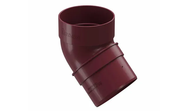 Колено 45˚ STANDARD, красный