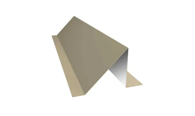 Планка снегозадержания 0,5 Satin с пленкой RAL 1015 светлая слоновая кость