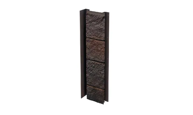 Универсальная планка (внутренний угол) к панели Solid Sandstone Dark Brown