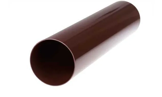 Труба круглая 90 мм RAL 9003 0,4м