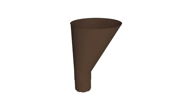 Воронка водосборная Vortex Project 150мм RAL 8017 шоколад