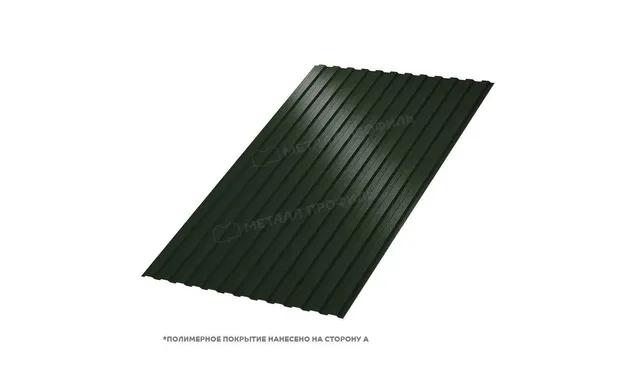 Профлист Металл Профиль МП10 0.5 VikingMP® E RAL 6007 Бутылочно-зеленый A