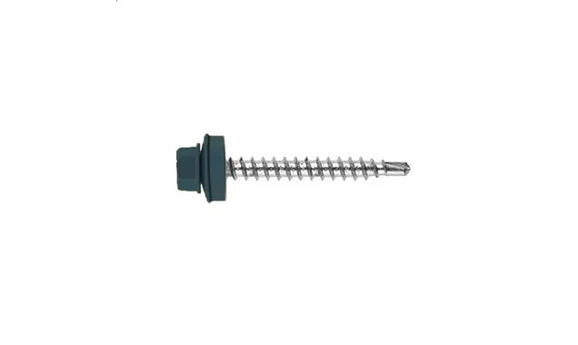 Саморез кровельный Daxmer 4,8х70 RAL 5003 (100) сверло №1