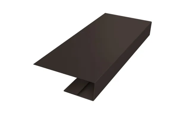 J-Профиль 18мм 0,5 Velur X RR 32 темно-коричневый (2,5м)