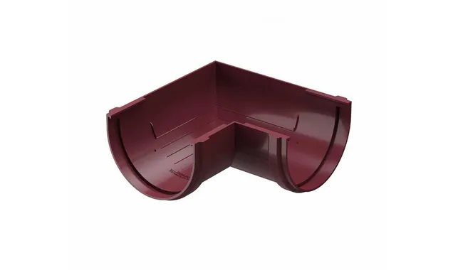 Угловой элемент 90° универсальный STANDARD, красный