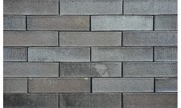 Кирпич клинкерный Muhr 15 Schwarz-bunt Rauhstrich шероховатый, 240х115х71 мм
