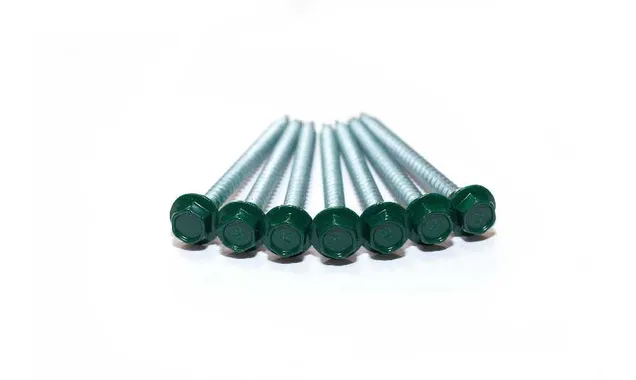 Саморезы 4,8х70 RAL 6005 (GL PRO)