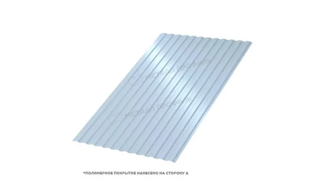 Профлист Металл Профиль МП10 0.5 PURMAN® Galmei, Сиреневый металлик B