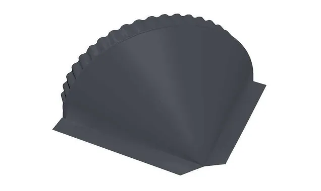 Заглушка малая конусная Satin RAL 7024 мокрый асфальт