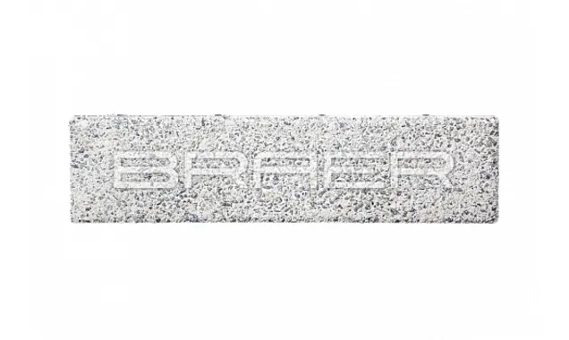 Тротуарная плитка Braer Ригель 2.0 320x80x60 мм Гранит на белом