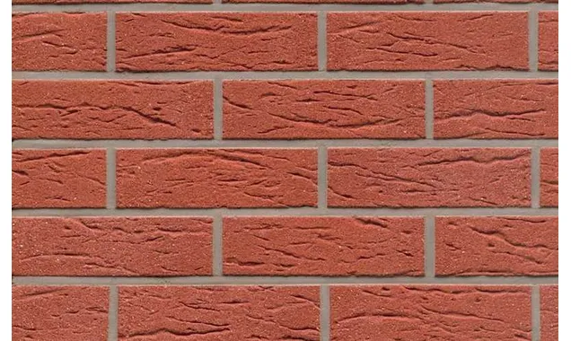 Клинкерная плитка ручной формовки Feldhaus Klinker NF 14 R435 carmesi mana 240х71х14 мм