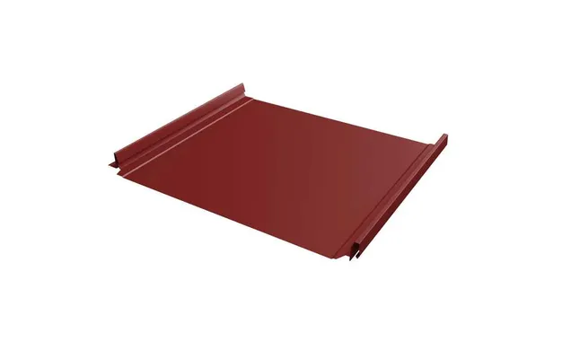 Фальцевая кровля Кликфальц Pro Grand Line 0,5 Satin RAL 3011 Коричнево-Красный
