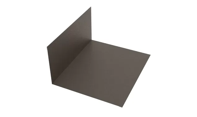 Aquasystem Планка примыкания, 0,5 мм GreenCoat Pural Matt BT RR 32 (т-коричневый)
