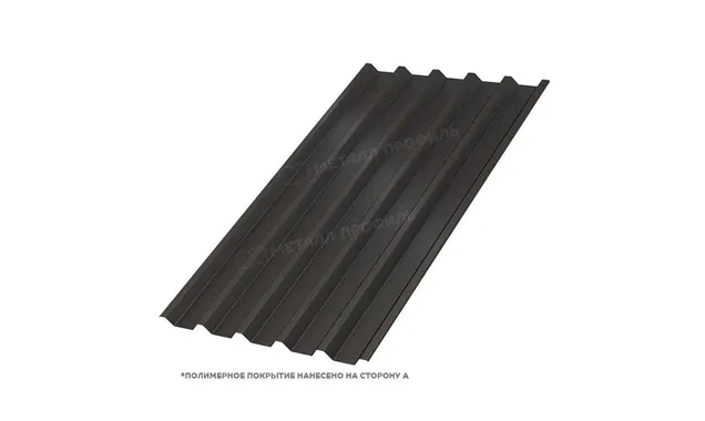 Профлист Металл Профиль C44 0.5 VikingMP® E RR 32 Темно-коричневый B