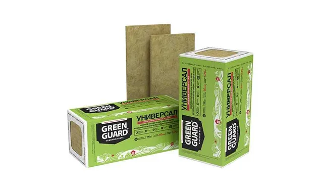 Базальтовая вата GreenGuard Универсал 50х600х1200