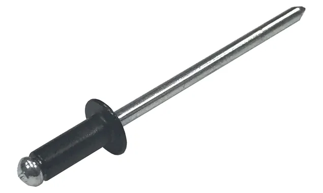 Заклёпка вытяжная Daxmer 4,0х10 RAL 7024 (1000 шт) алюм/сталь