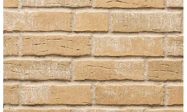 Клинкерная плитка Stroeher Steinlinge 371 silberbeige рельефная NF14, 240х71х14 мм