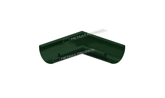 Угол желоба внутренний МЕТАЛЛ ПРОФИЛЬ Foramina PUR D125 Ral 6005