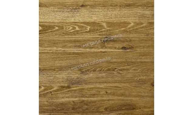Заглушка конька круглого простая (ECOSTEEL_T-01-ЗолотойДуб-0.5)
