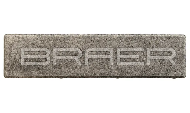Тротуарная плитка Braer Ригель 320x80x60 мм Colormix Техас
