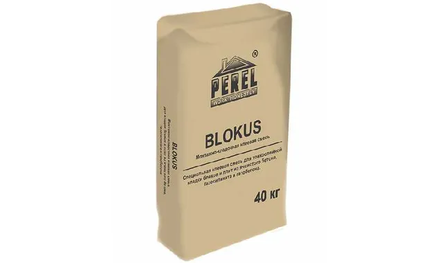 Клеевая смесь PEREL Blokus 0340, 40 кг