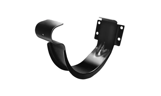 Крюк короткий 125 мм RAL 9005 черный