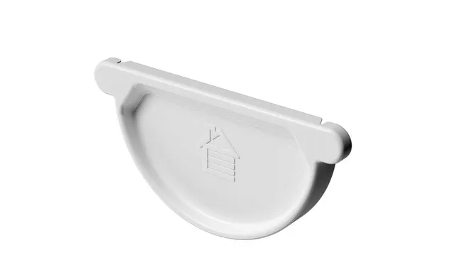 Заглушка желоба STAL PREMIUM, пломбир